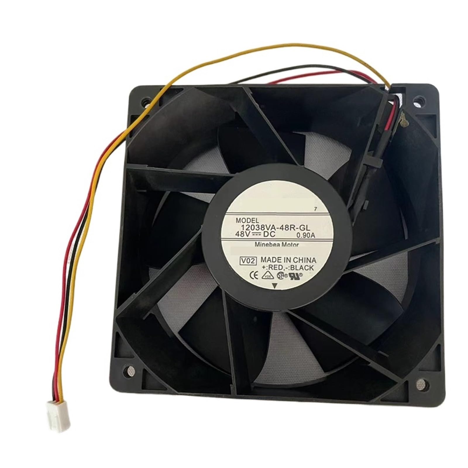 YMUGUEGH 1238 12038VA-48R-GL 120x120x38mm 1238 48V DC 3wire axial Fan Cooling Fan
