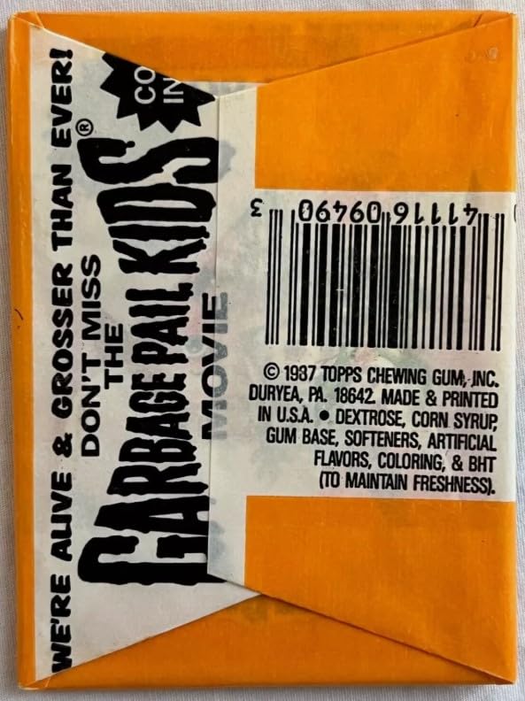 Amazon.com: 1987 Topps Garbage Pail Kids Original 9th Series 9 OS9