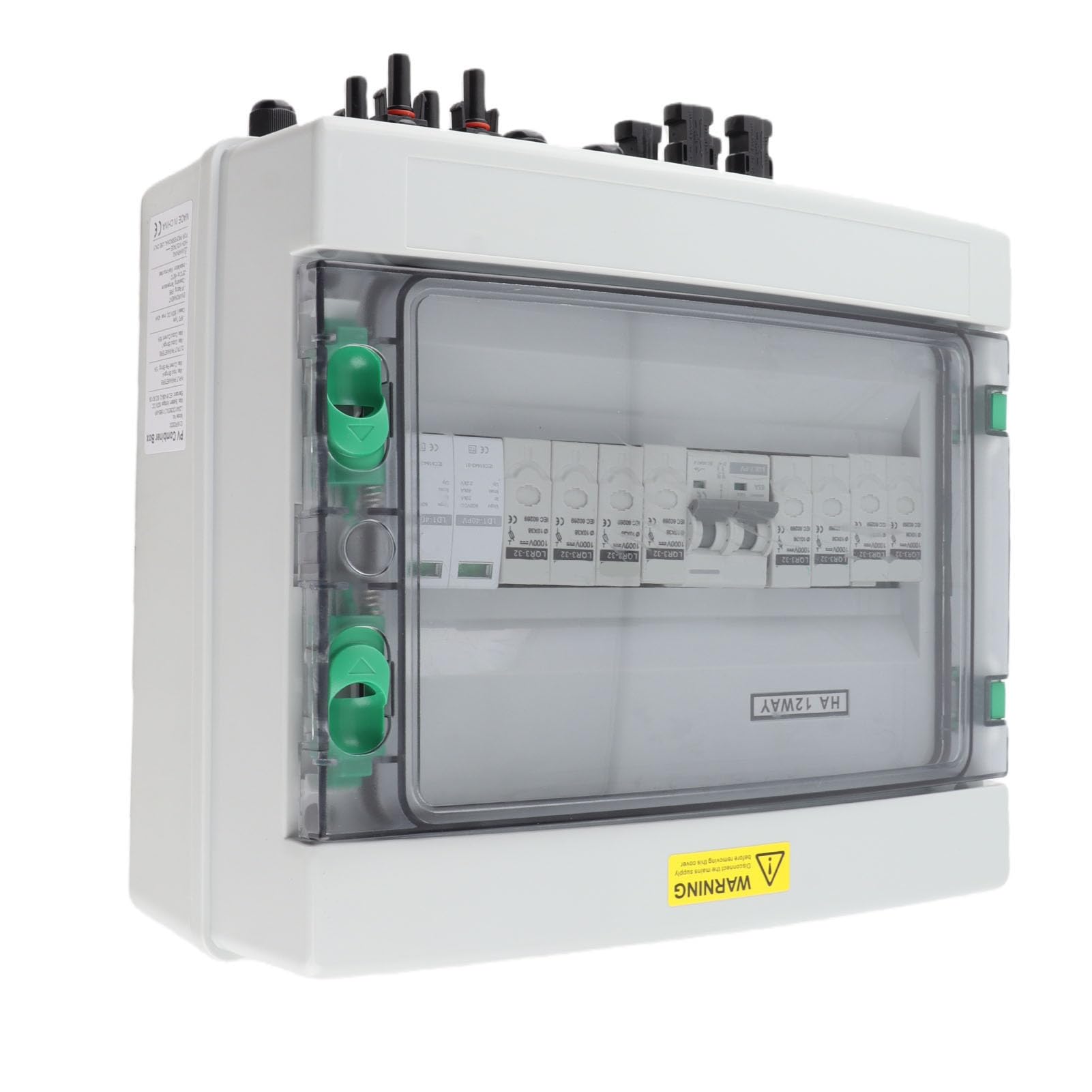Caja Combinadora Fotovoltaica para 4 Cadenas