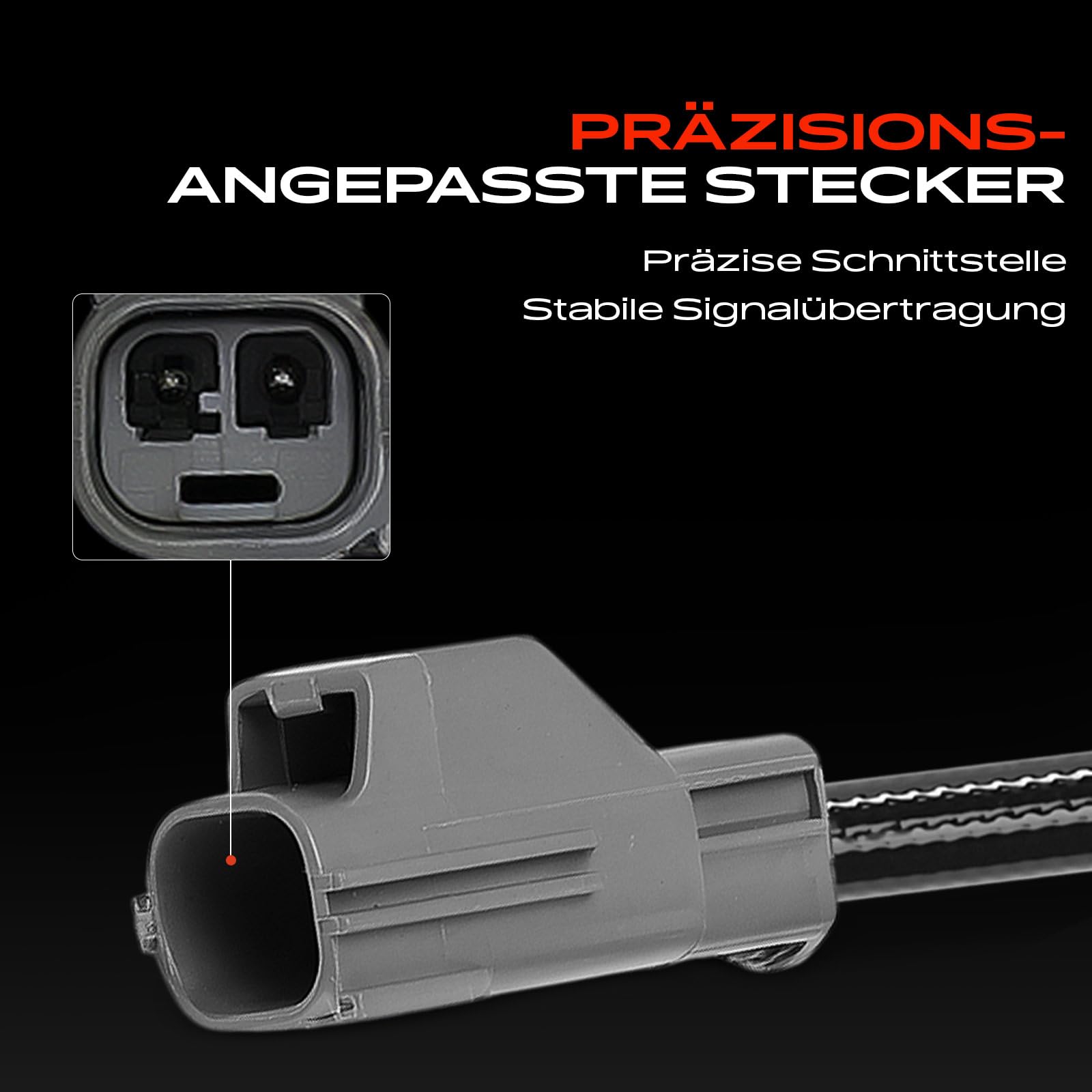 Frankberg Abgastemperatursensor Abgassensor Kompatibel mit Transit Courier B460 MPV Transit Courier B460 Kasten/MPV Replace# GK3112B591AB