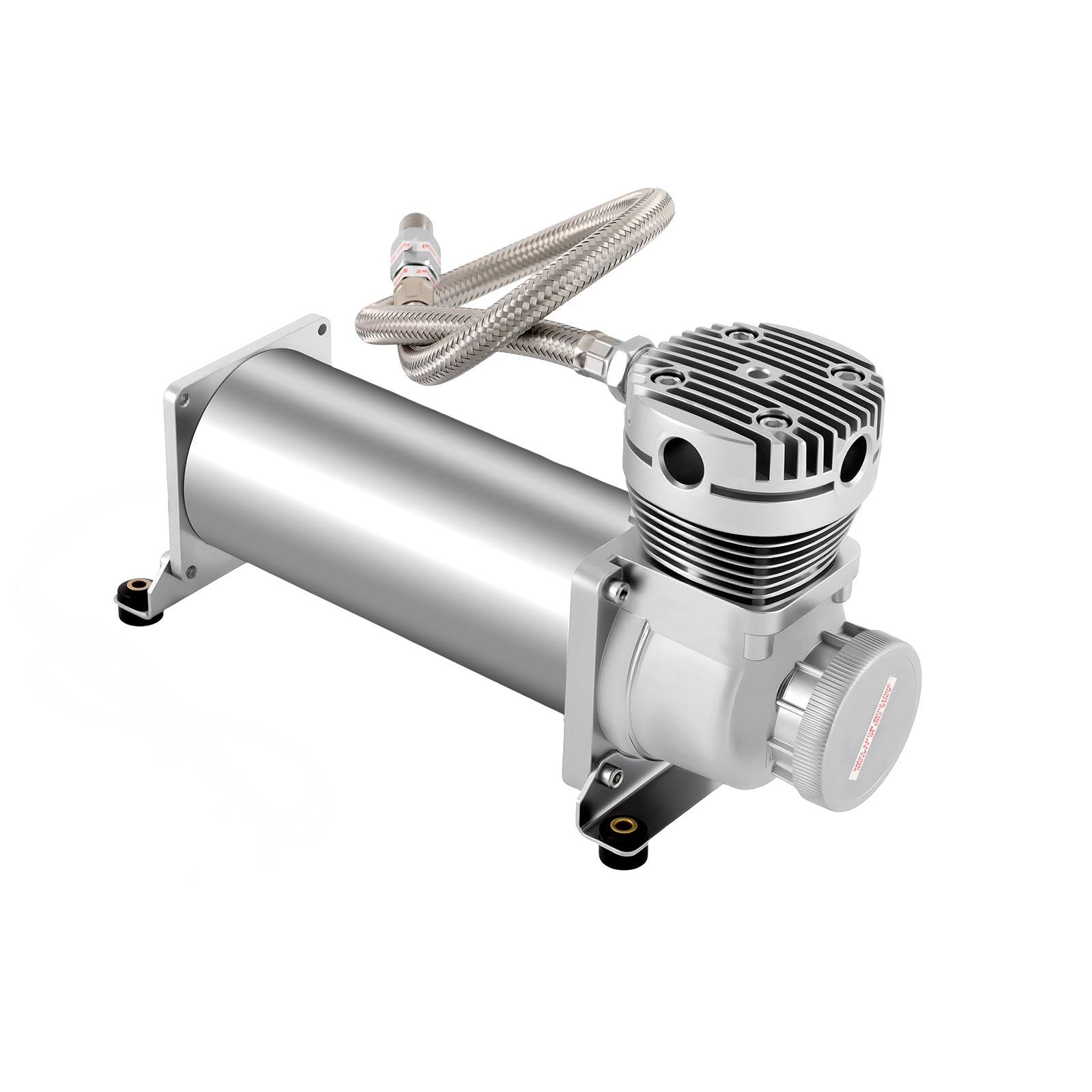 Treeisland Compresor de aire eléctrico, 12 V, 200 PSI, compresor de aire para sistemas de suspensión neumática, neumáticos de coche