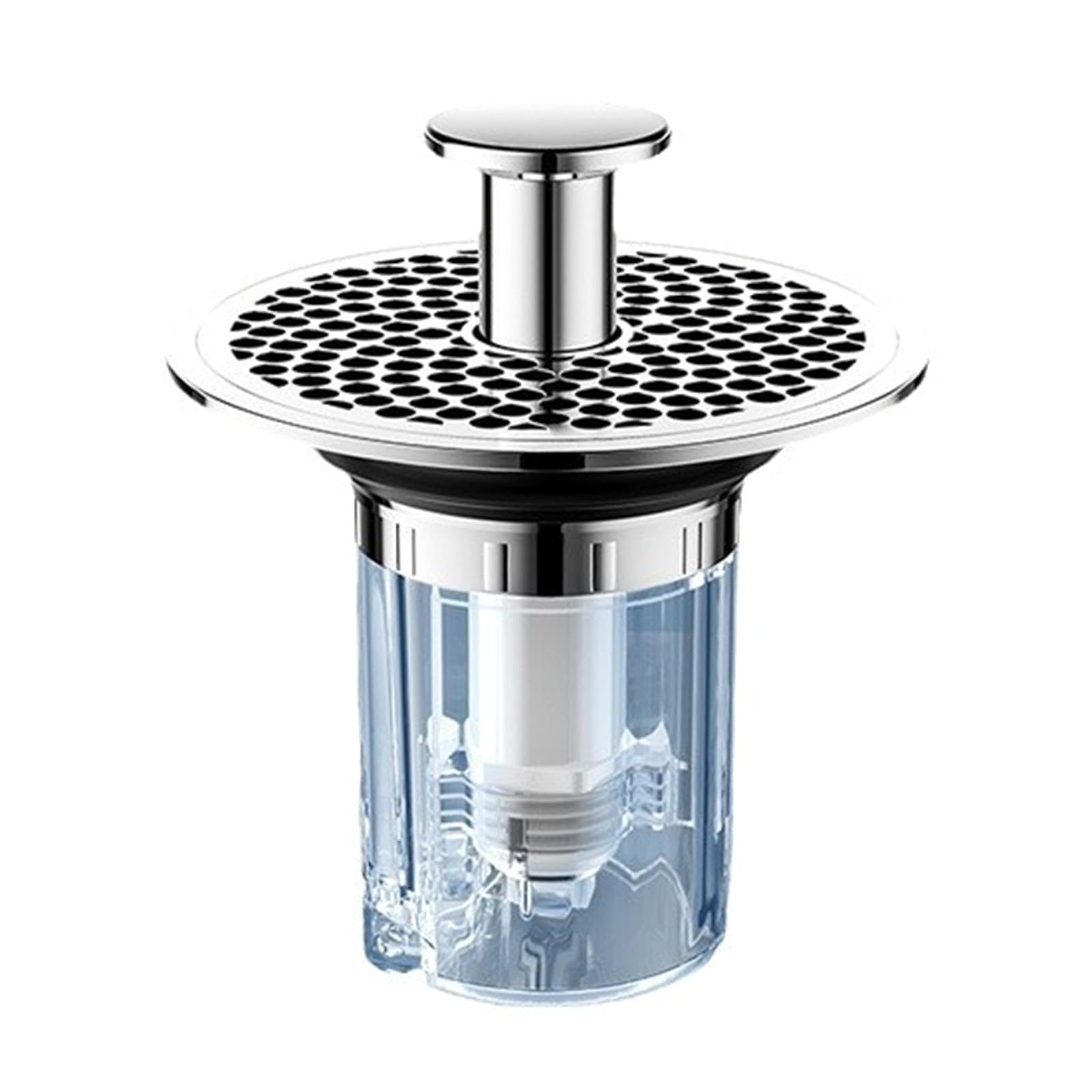 2Pcs Drain Filter Bounce Cores Bathtub Drain Plugs Sink Basins Filter Bathtub Stopper for Bathroom Kitchen Sink Drainers for Kitchen Bathroom Stopper Strainers