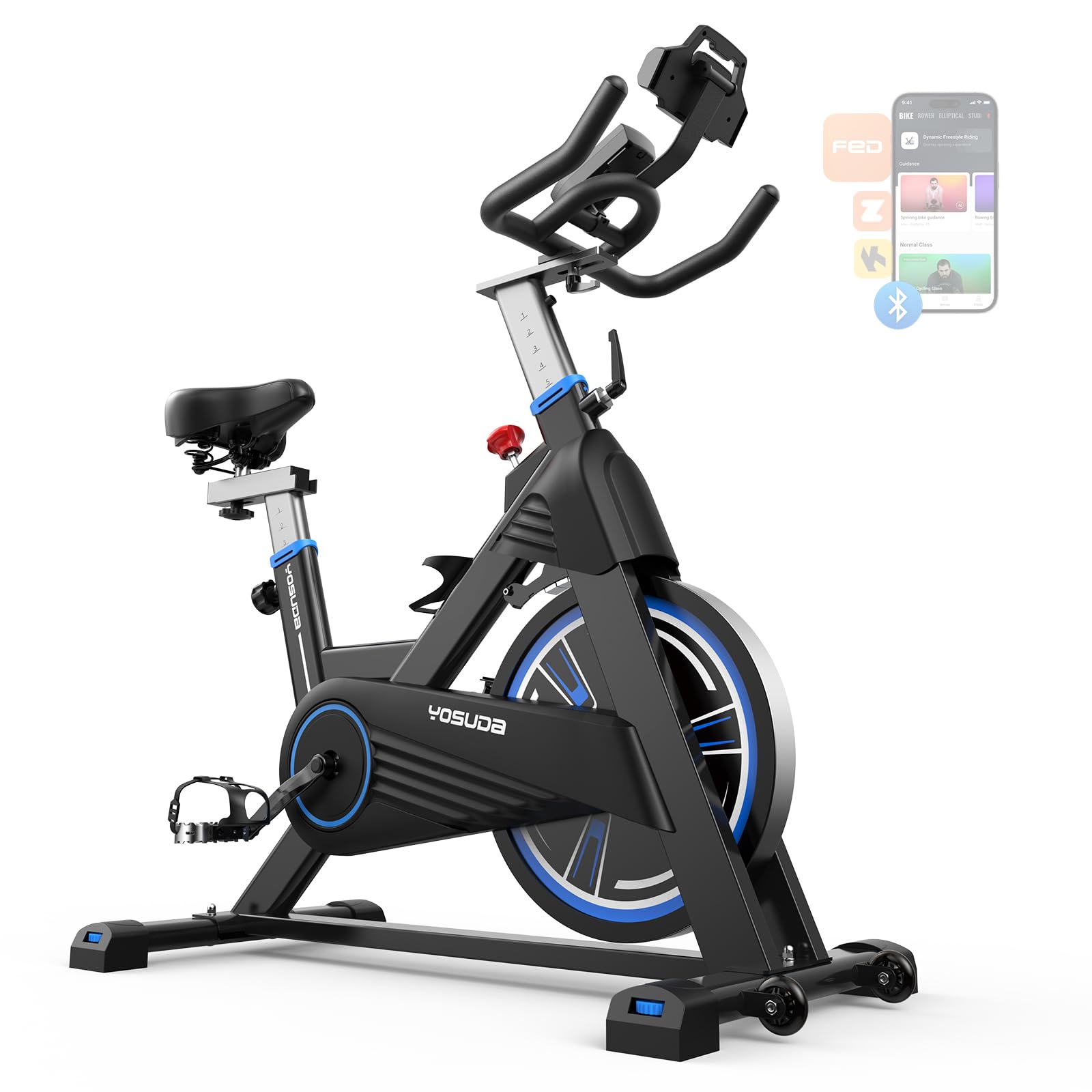 DAB CTY 1／32 SPINNING CENTERS Amazon.com : YOSUDA PRO Magnetic Exercise Bike 350 lbs