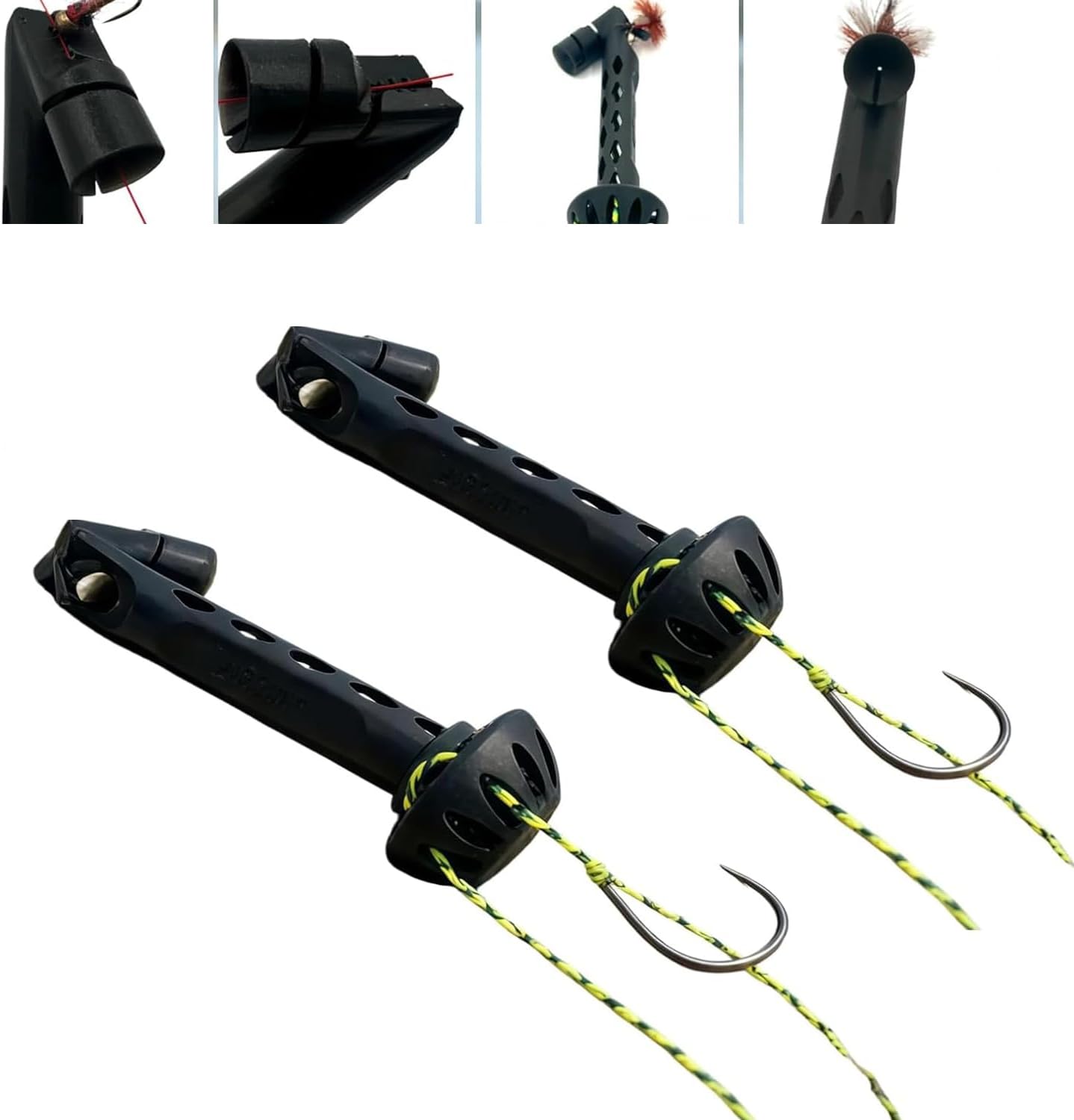 Fly Fishing Magnetic Fly Threader, Fishing Accessory to Easily Rig Small Flies Make Fly Tying Simpler, Works with Most Hooks, tippets, and Fly Style