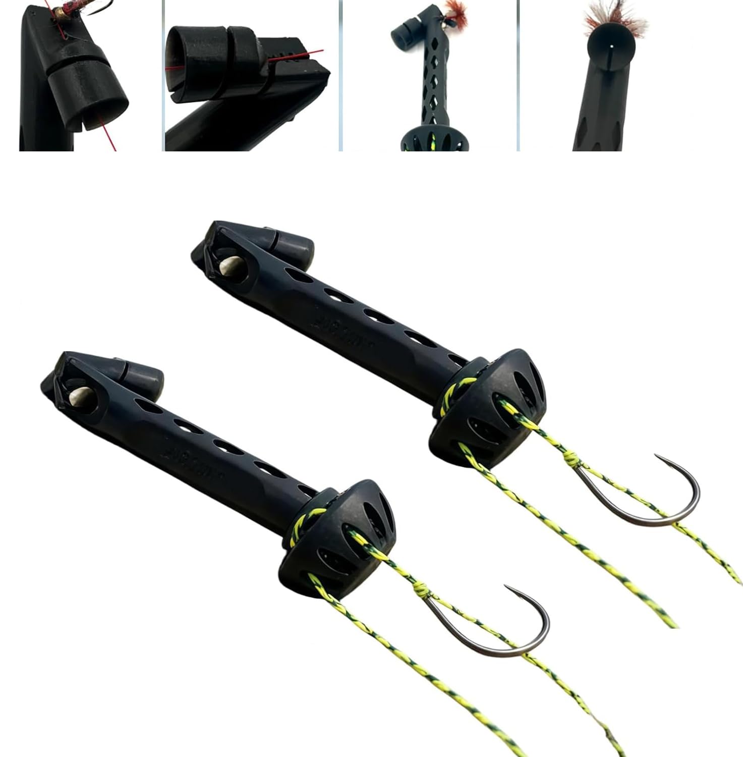 Fly Fishing Magnetic Fly Threader, Fishing Accessory to Easily Rig Small Flies Make Fly Tying Simpler, Works with Most Hooks, tippets, and Fly Style