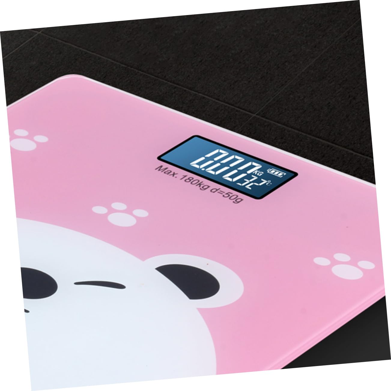 Multi-Functional Digital Weight Scale for Pets Boy Girl and Adults Accurate Measurement Indoor Temperature Display Lightweight Design Easy Read LCD for Family Use