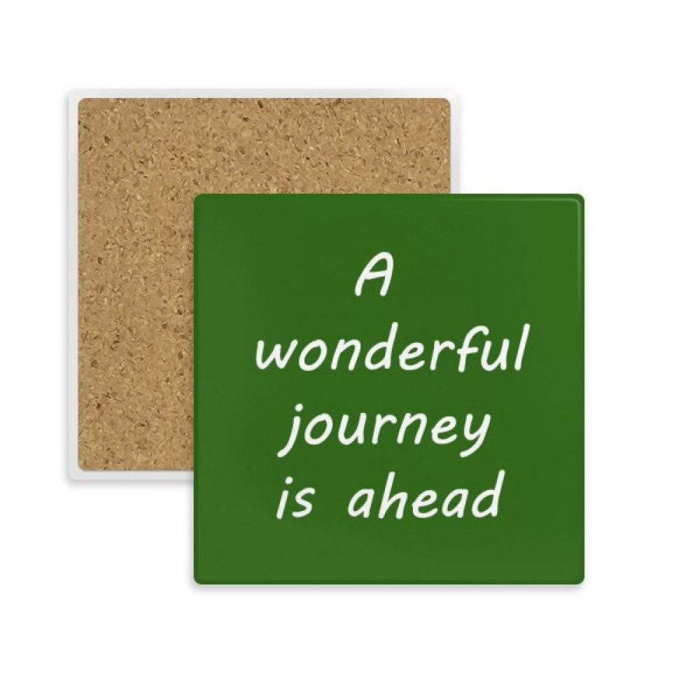 Coaster tasse porte-pierre pour absorbent boissons multicolor de voyage