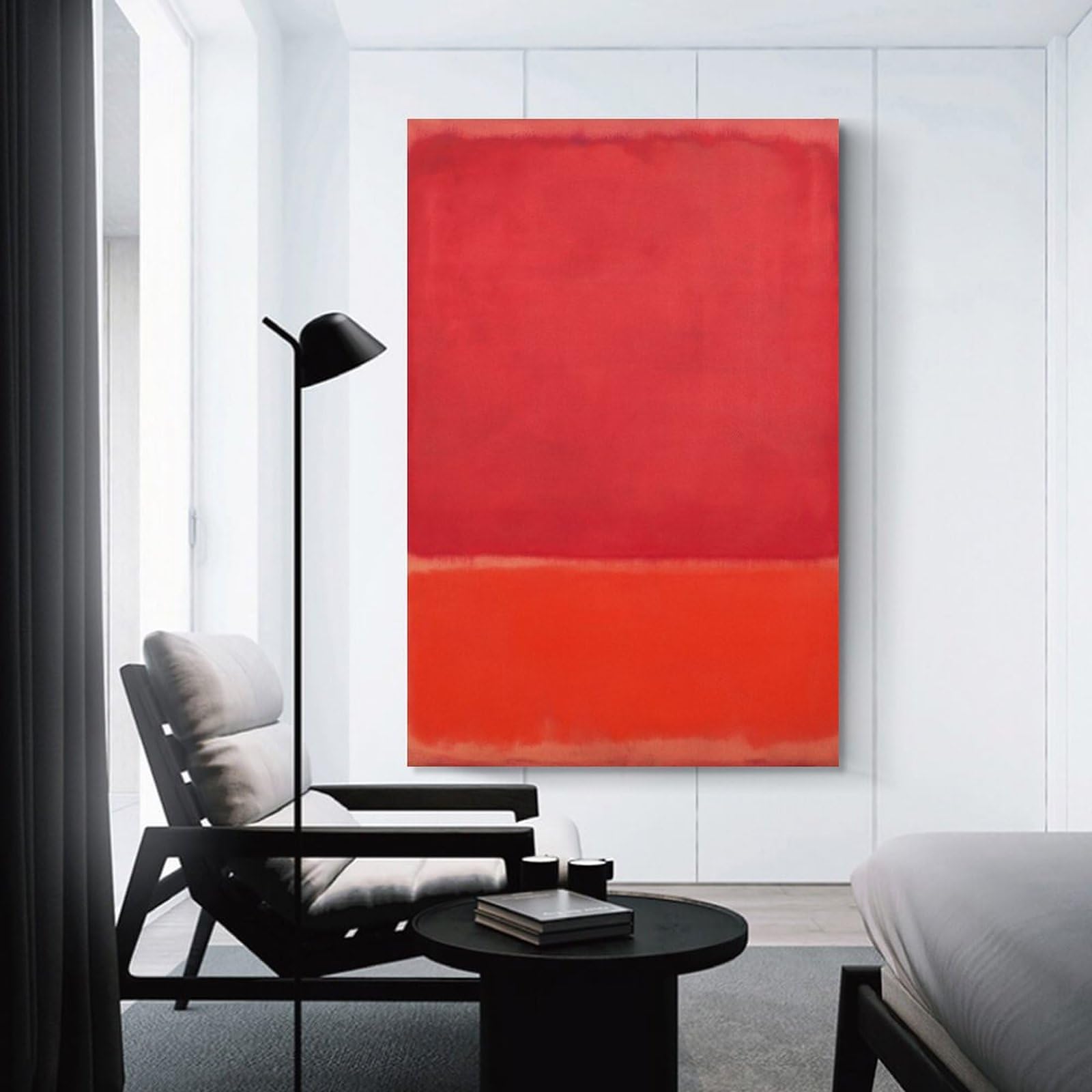 Amazon.co.jp: Mark Rothkoマーク・ロスコ《赤いオレンジ》ポスター