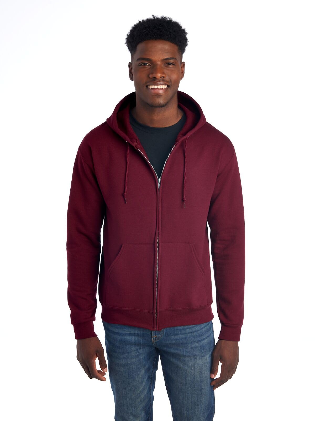 Jerzees Men’s NuBlend Fleece Hoodies &amp; Sweatshirts, Cotton Blend, Sizes S-3X