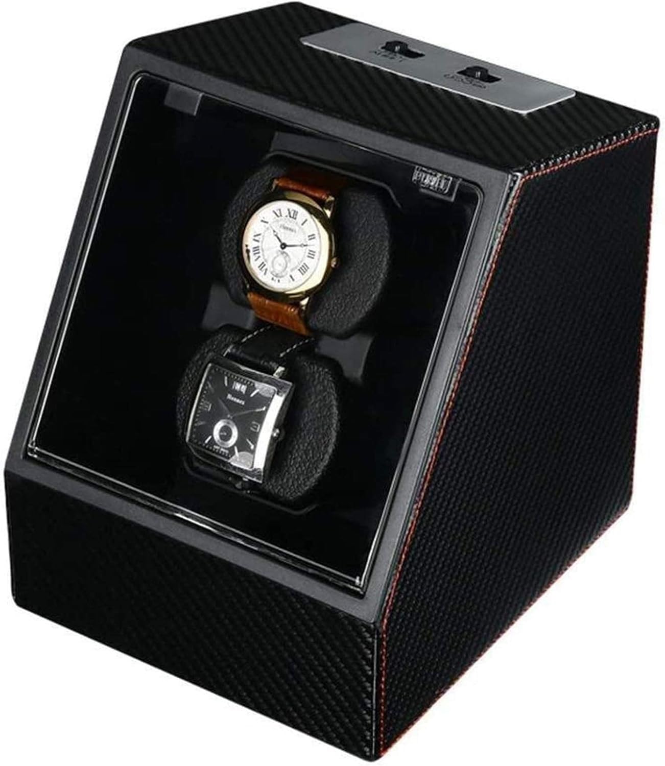 WMYYZYQ Watch Winder Household Boxes Automatic Winding Motor Shaker Turn Table Device Display Storage Box