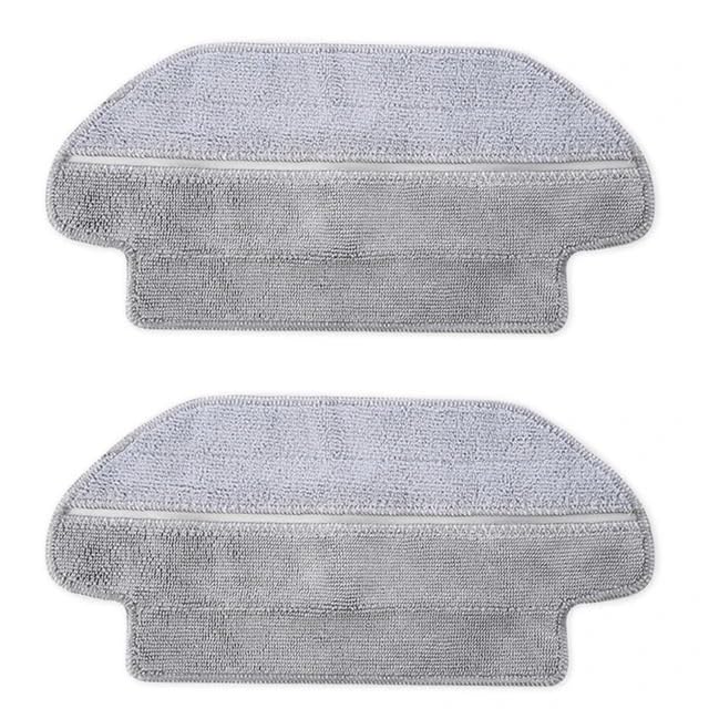 Części do robota odkurzającego ściereczki do mopa, kompatybilne z Xiaomi Mop-Pro STYJ02YM Conga 3490, kompatybilne z Viomi V2 PRO V3 SE, zestaw części zamiennych (suchy mop 6 szt.)