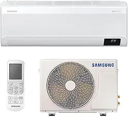 Ar-condicionado Split Inverter Samsung WindFree Connect Sem Vento 9.000 BTUS Frio 220V AR09CVFAMWKNAZ