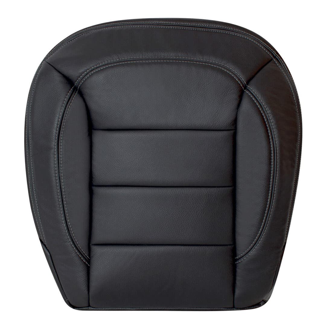 GXARTS Driver Side Bottom Replacement Leather Seat Cover Black Compatible with Mercedes Benz ML250 ML350 ML400 2012 2013 2014 2015