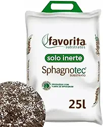 Substrato Solo Inerte 25L Turfa e Perlita 50/50 Grow Indoor