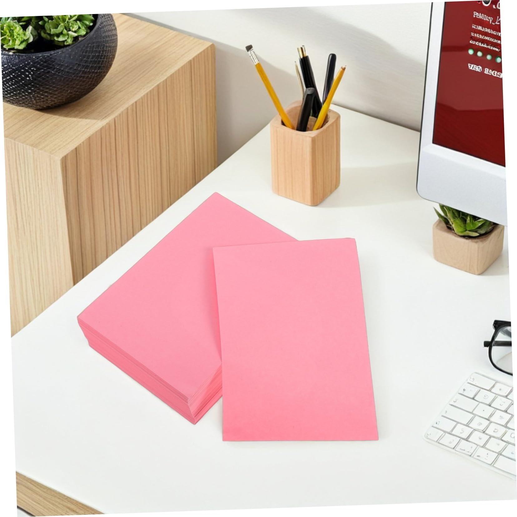 PartyKindom 500 Pezzi Carta Carta per Copie Multifunzionale per e Ufficio e Spessore per Progetti Creativi e Attività Scolastiche