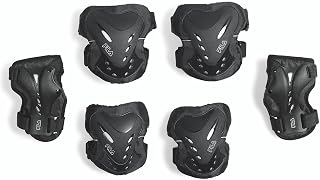 Fila Adult Protective Gear Tri-Pack, Includes Wrist, Knee & Elbow Pads