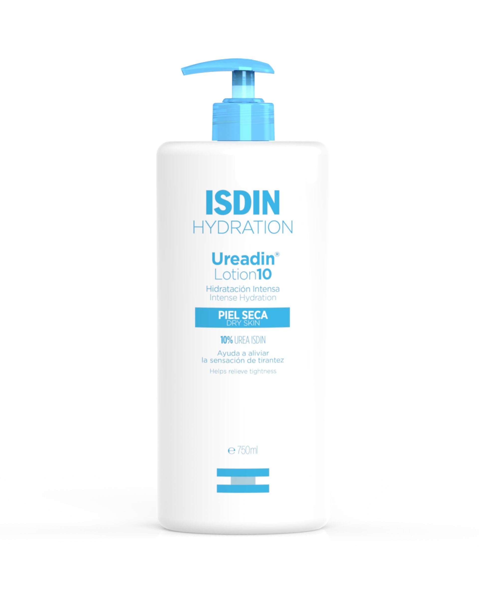 ISDIN Ureadin Lotion10, Loción Hidratante Corporal Con Urea Para Piel Seca Formulada con un 10% de Urea Isdin Que Ayuda a Aliviar la Piel, 750 ml
