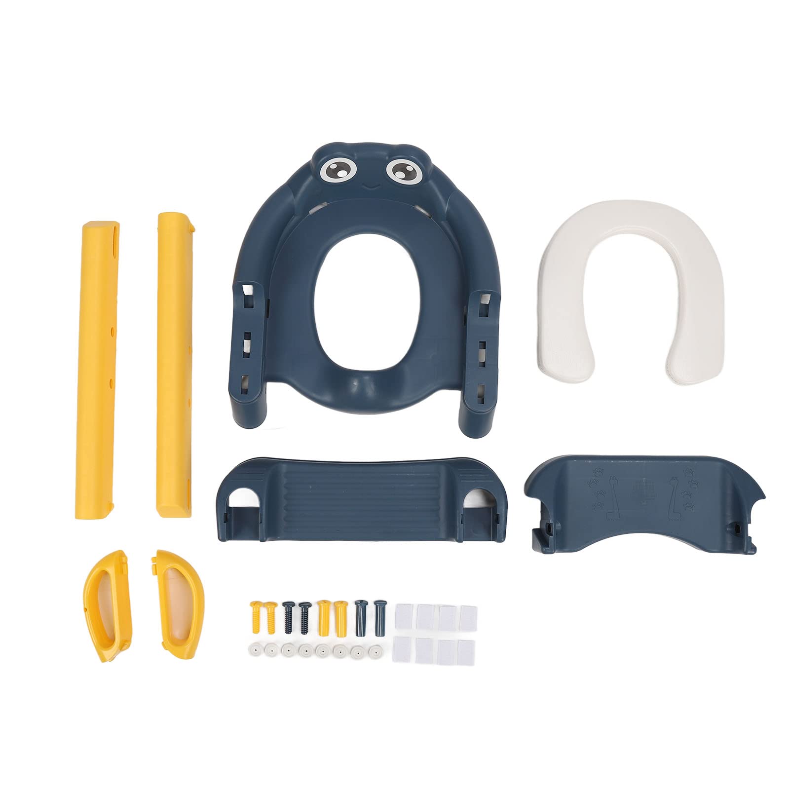 Vasino per Bambini, Corrimano Vasino per Bambini Sedile del Bagno Pieghevole Uso Domestico (YELLOW)