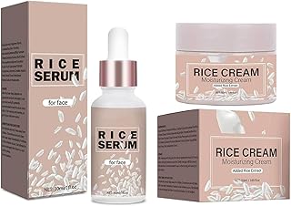 Crema hidratante de arroz + suero de arroz co...