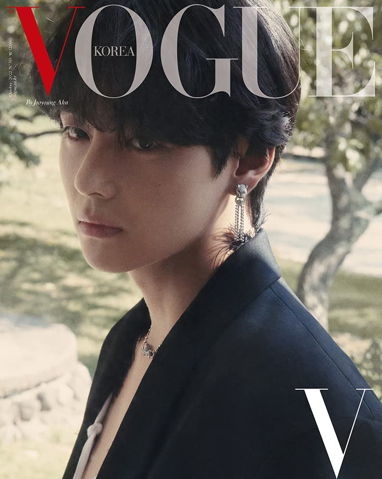 Amazon.co.jp: 韓国雑誌 VOGUE KOREA 2022年 10月号 [ 表紙 : V