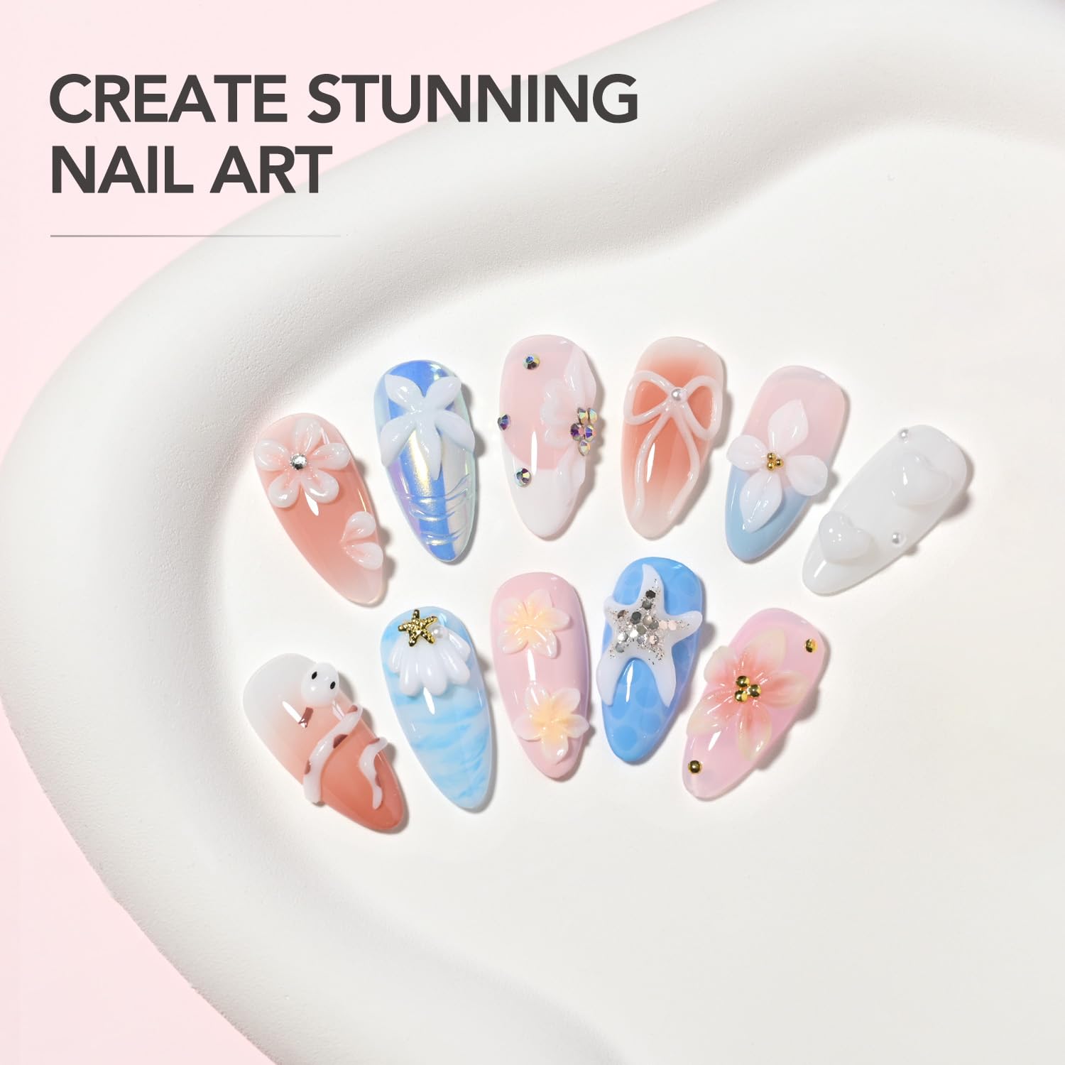 GAOY 3D Nail Sculpting Gel - Build Stunning Designs -5