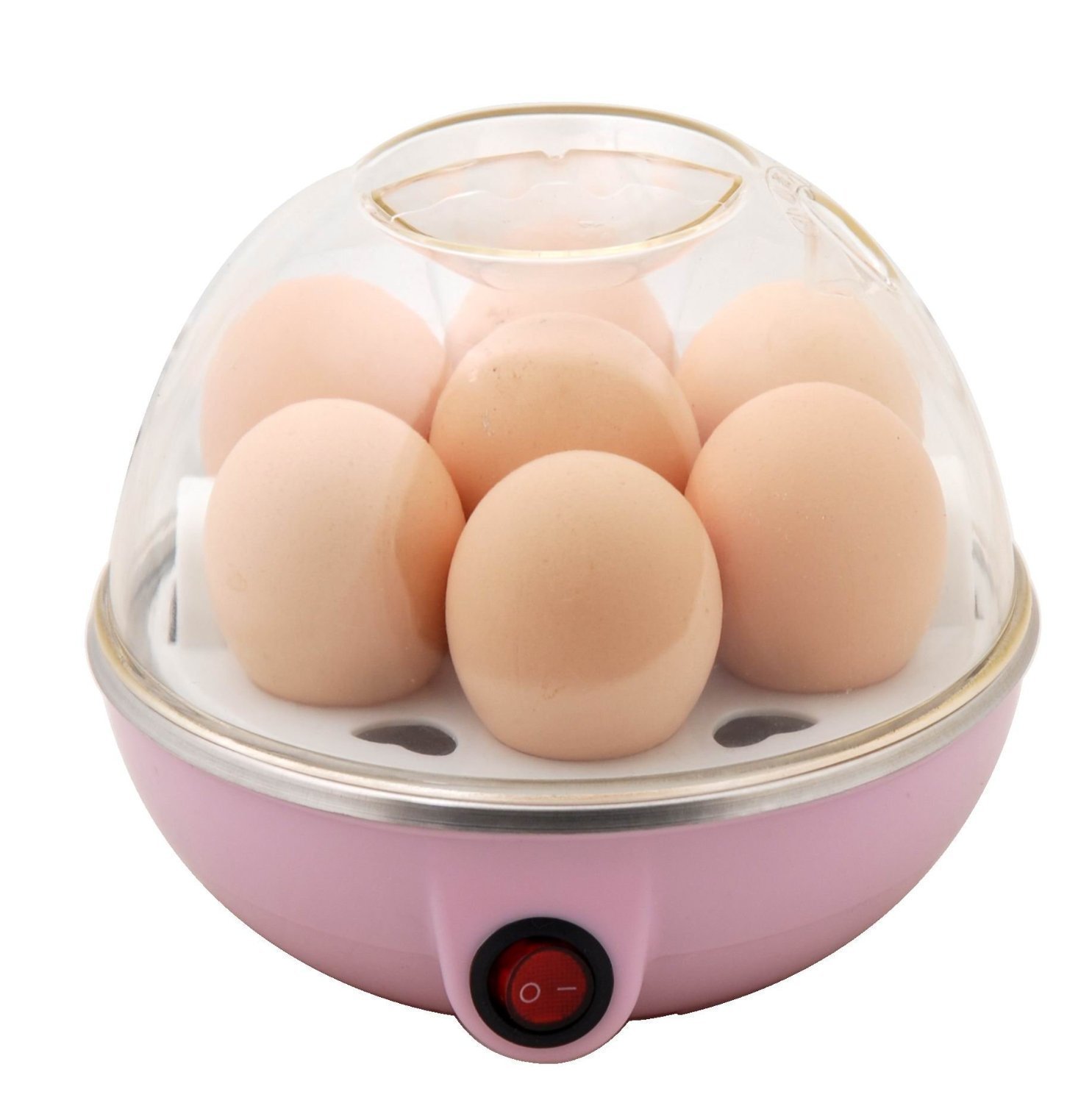 Electric Egg Boiler | 350 Watt | Boils Upto 7 Eggs | Automatic Operation, 3 Boiling Modes | Overheat Protection | Stainless Steel Heating Plate, Measuring Cup | 75ml | Plastic | Multicolour-picture-14
