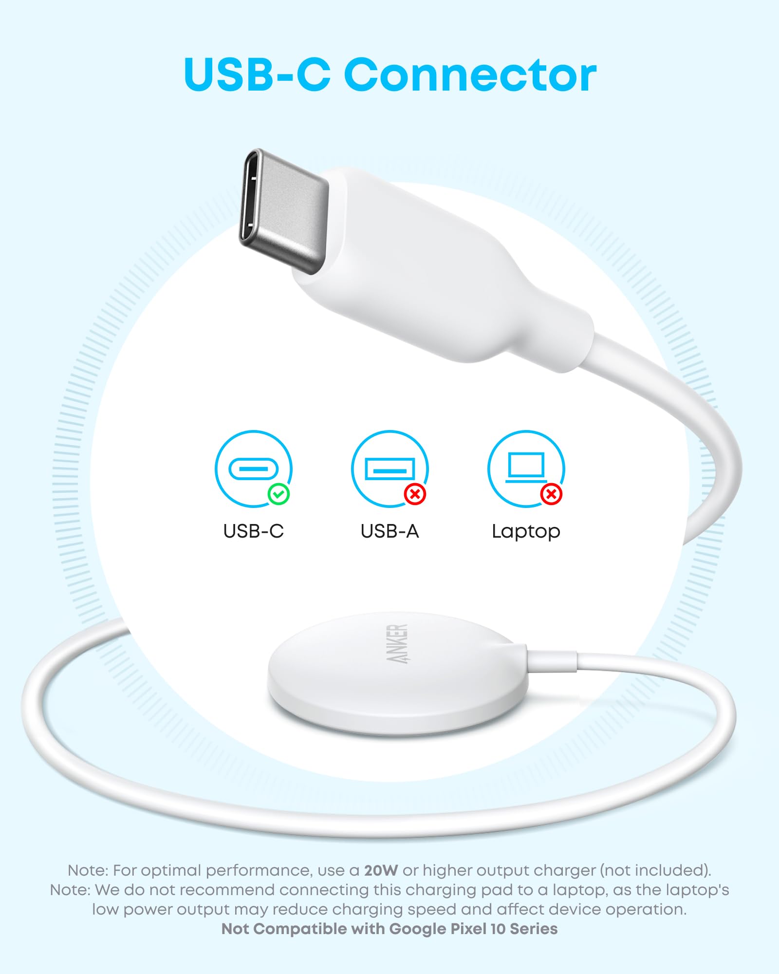 2025 Upgraded 3-in-1 Wireless Charger For IPhone,Travel Magnetic Charger Stand Nightlight Foldable Wireless Charging Station Compatible With Magsafe Charger&iPhone 16/15/14/13/12,Apple Watch&AirPods - View #2