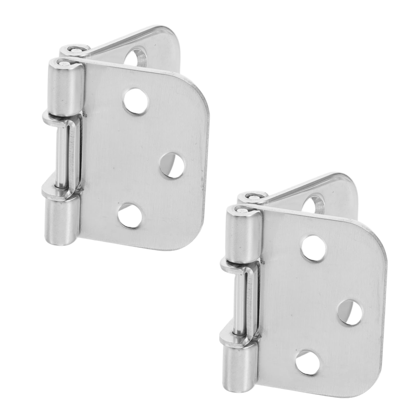 BESPORTBLE 2pcs Heavy Duty Stainless Steel Folding Table Hinges for Furniture Cabinets & RVs Self Supporting Flap Hinge Hardware for Boats and Home Use