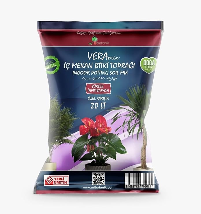 MF Botanical Vera Special Mixture Indoor Plant Soil 20 Liter Flower Soil Soil Mortar