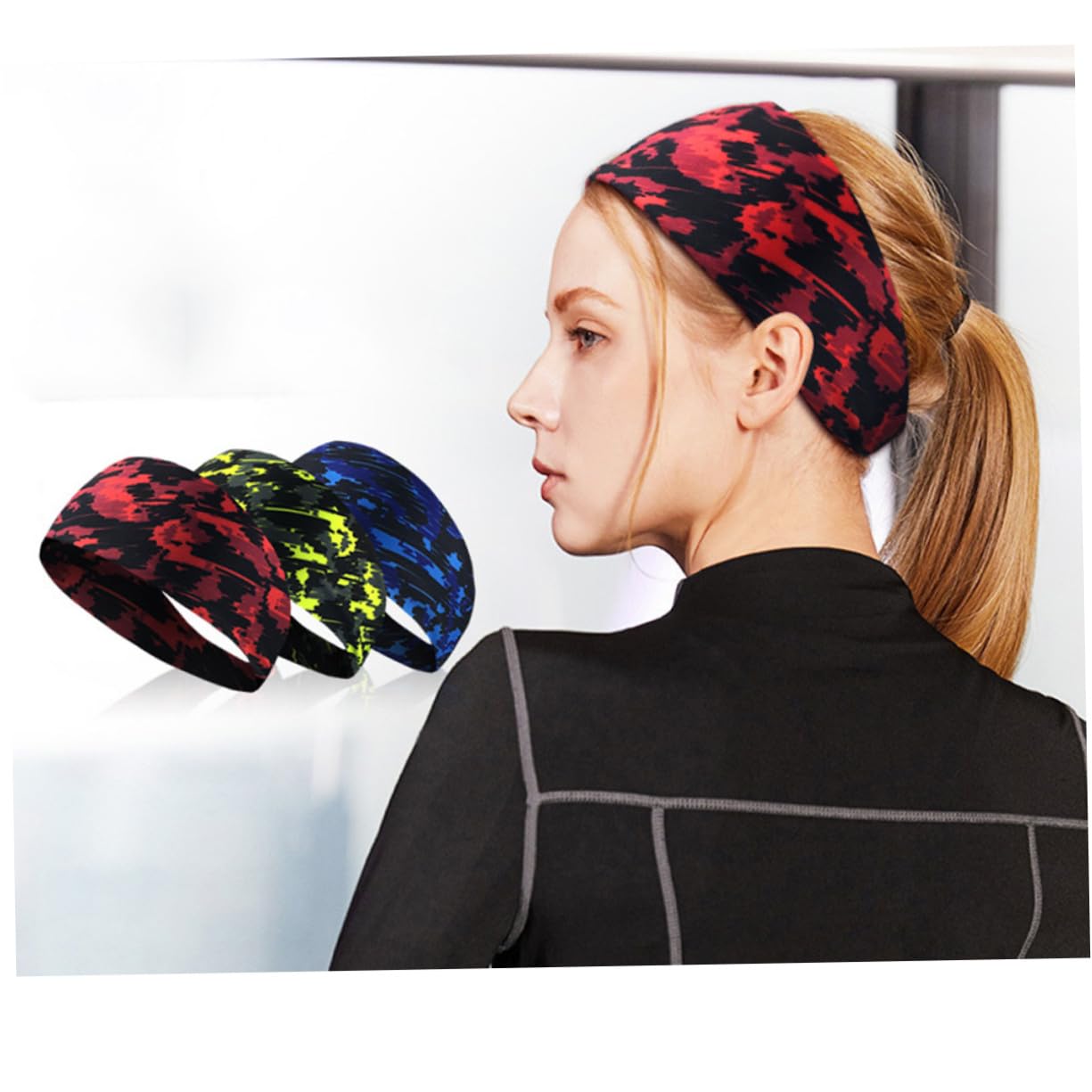6 Diademas para Hombres Banda Deportiva para El Sudor Diademas De Fútbol ​​Diadema Deportiva Diadema para Correr Turbante para Hombres Equipo De Baloncesto Elasticidad