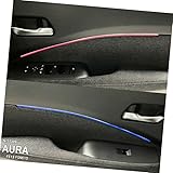 【松印】車種専用 インパネシート アクセントステッカー3 ニッサン ノートオーラ FE13 FSNE13 【カラー：クリアオレンジ】