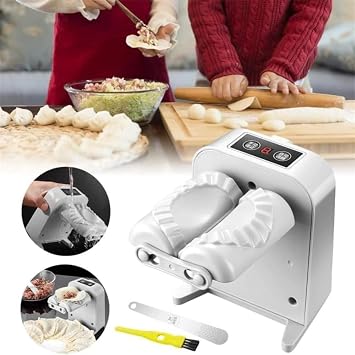 Electric Dumpling Machine, Automatic Dumpling Maker, Electric Dumpling Maker, Dumpling Wrapper, Pressure Type, Dumpling Making Tool, DIY Dumpling Making, Perfect Wrap, Labor Saving, High