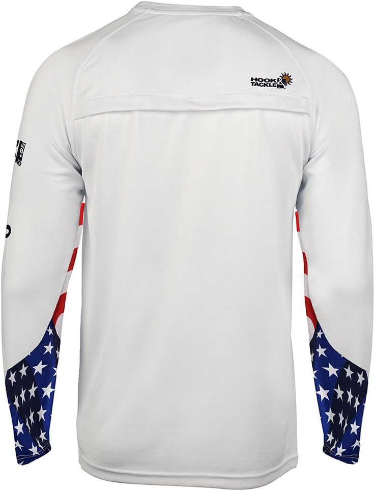 Hook & Tackle® Men’s Liberty | Long Sleeve | Vented | UV Sun Protection | Performance Fishing Shirt