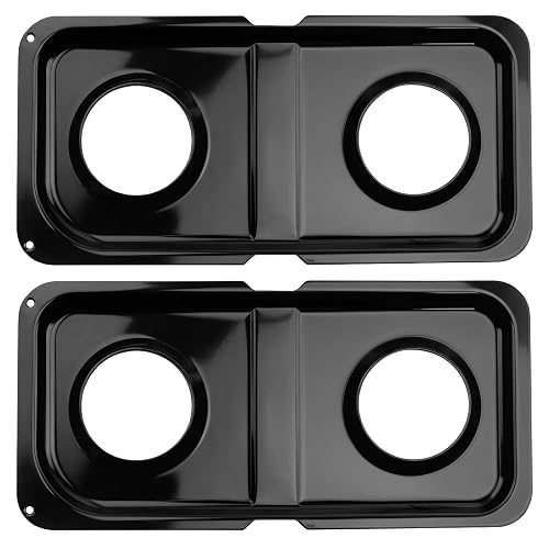 Replizo WB34K10009 WB34K10010 Gas Stove Drip Pans