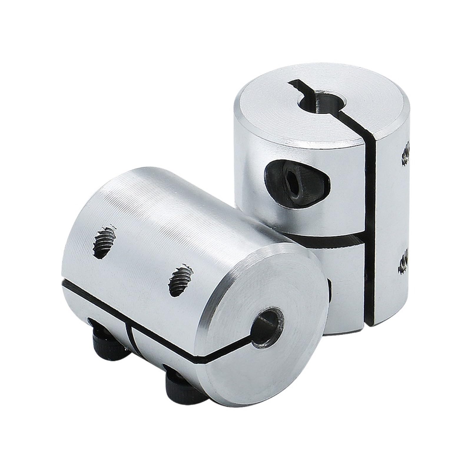 Rigid coupling,Stainless steel rigid coupling 1pcs D25L25 3D Printer Part Lead Screw Aluminium RIgid Coupler Coupling 5x12mm for Motor Electric CNC Machine(5x8)