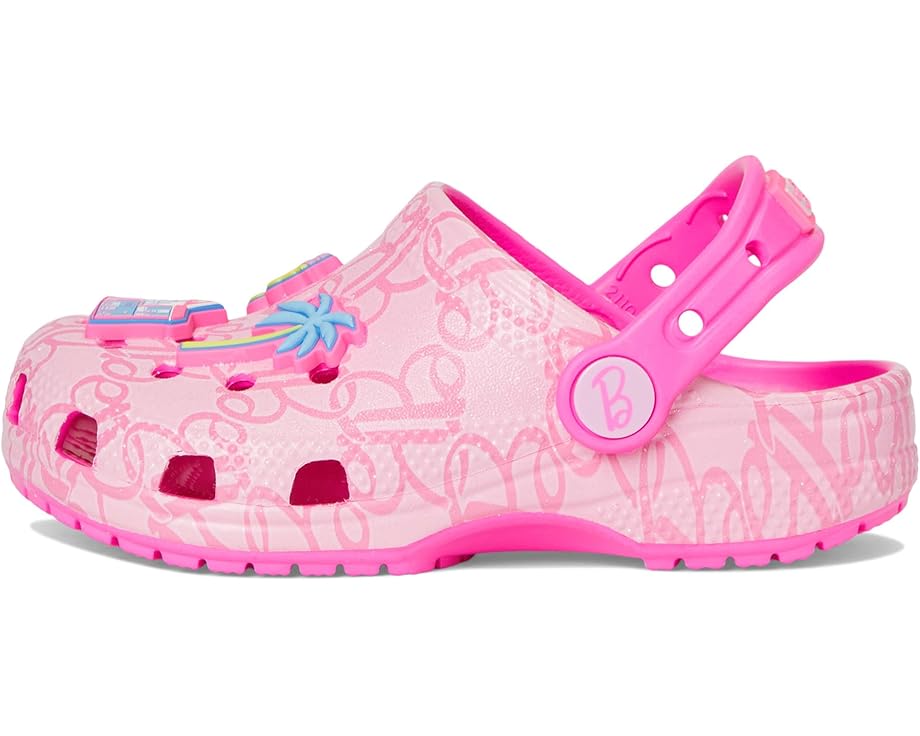 Crocs Kids Classic Barbie Clogs (Toddler) - Left View