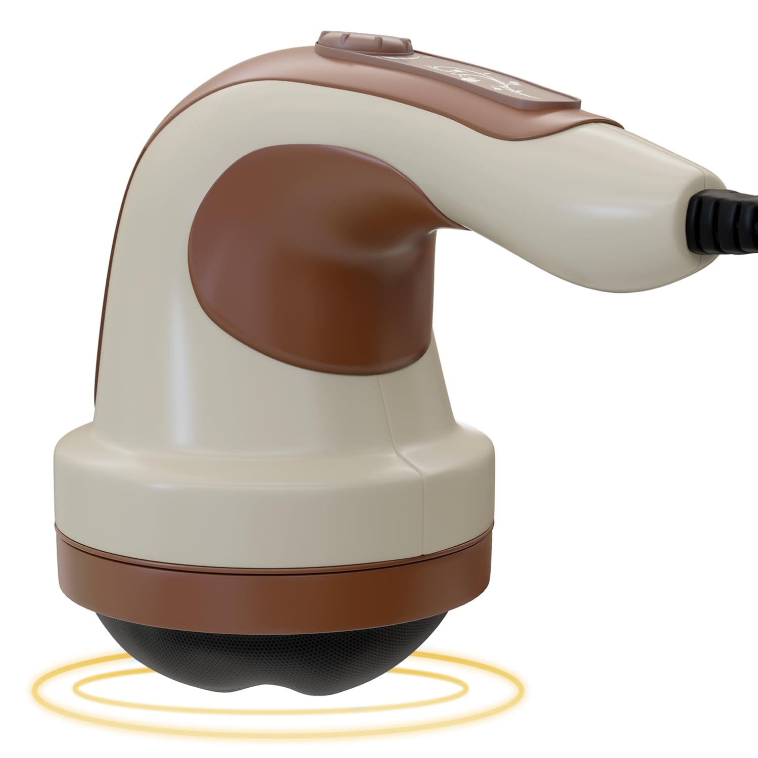 Lifelong LLM27 Powerful Electric Handheld Body Massager (Brown)