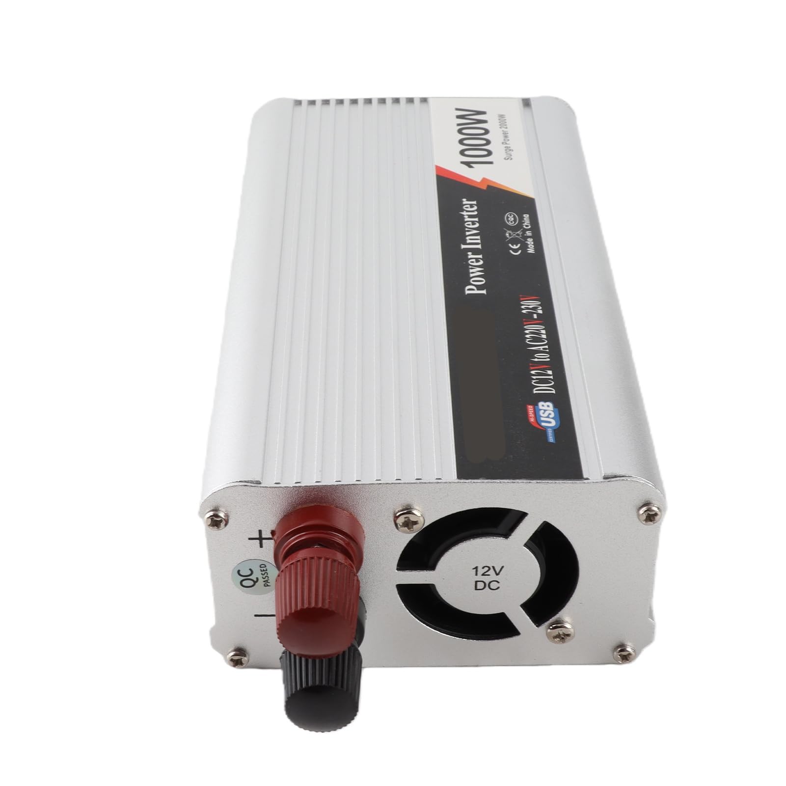 CHICIRIS Inversor de Potencia para Vehículo de 1000W con Carga Rápida USB