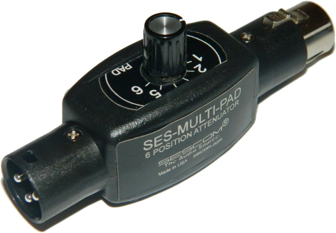 Sescom SES-MULTI-PAD 6-position Variable Attenuator