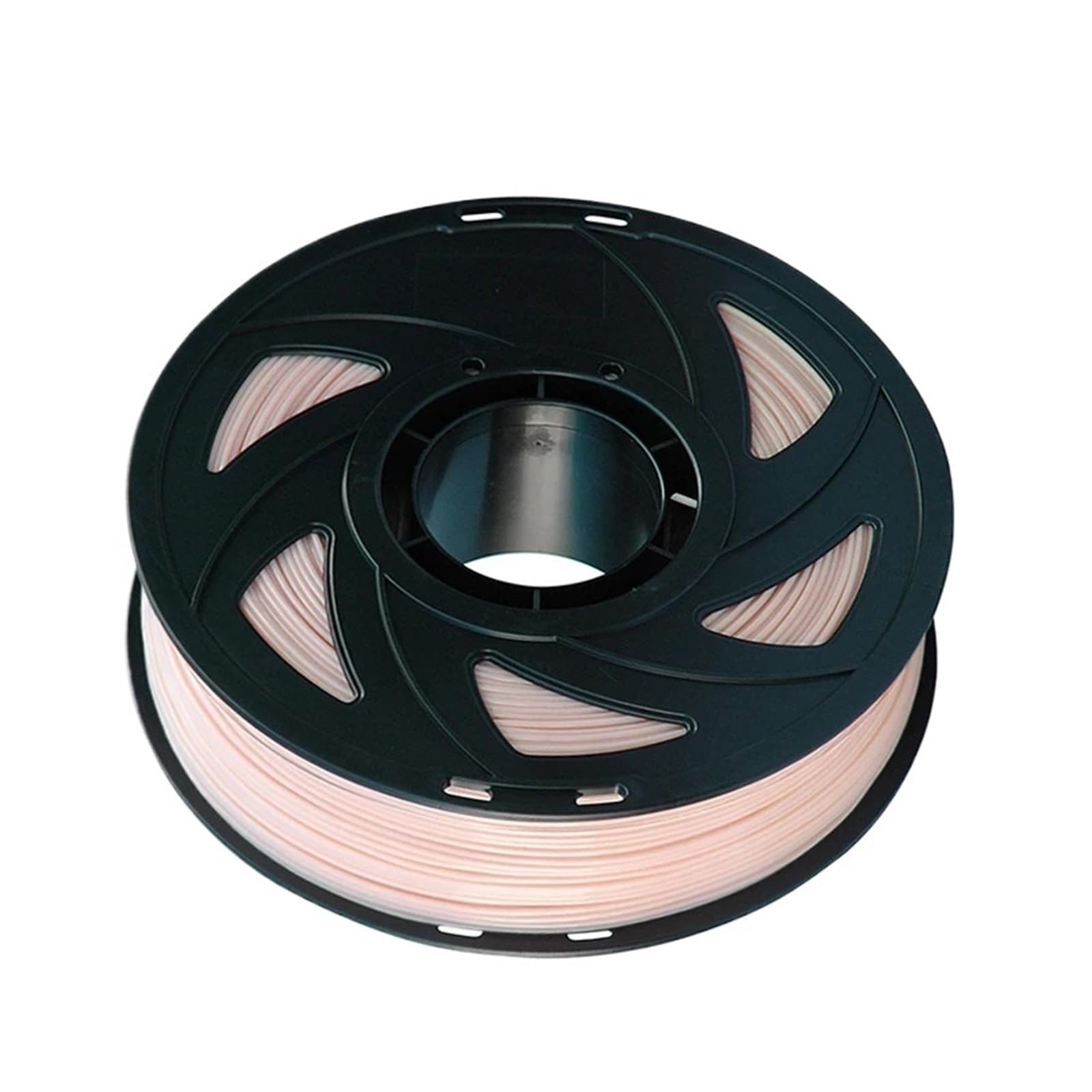 Filament flexible for imprimante 3D 95A 1,75 mm, TPU, couleur peau noire, matériau en caoutchouc élastique flexible, rouleau flexible, emballage sous vide(Skin color,500g)
