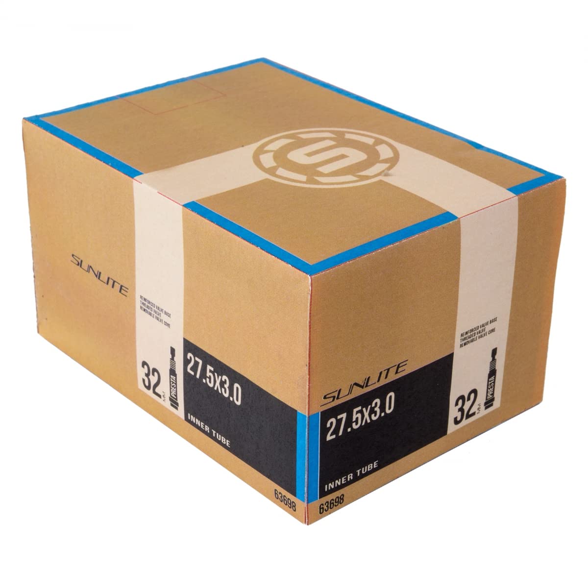 Tubes de valve Presta standard Sunlite Utili-T 27,5 x 3,00-3