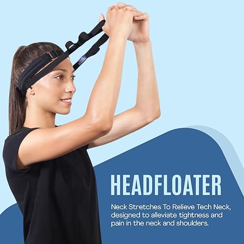 Miniatura 2 de Flotador de cabeza: Estiramiento del cuello para aliviar el cuello Tech, diseñado para aliviar la tensión y el dolor en el cuello y los hombros