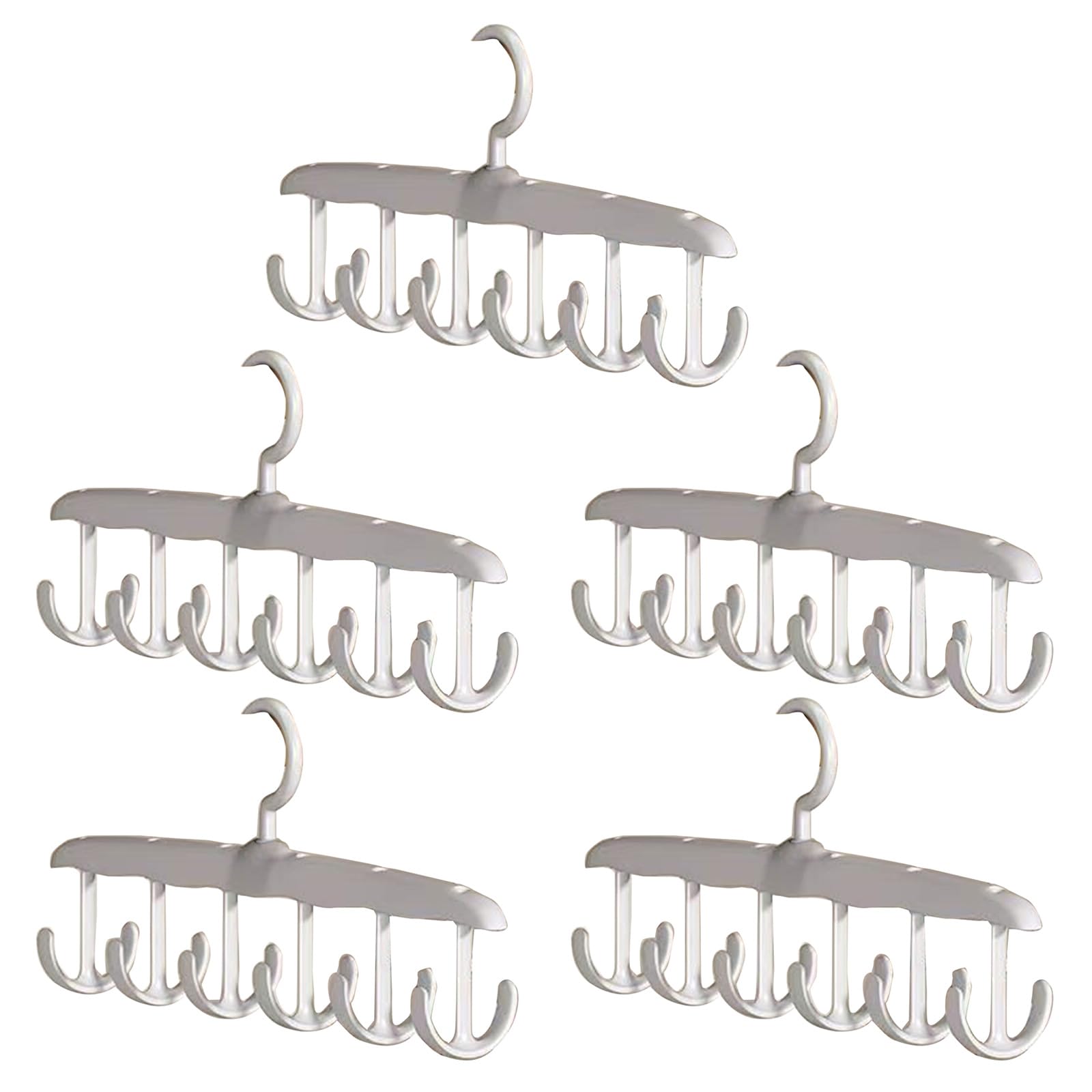 Tsophreniq Multifunctional Swivels Hook Organizers for Portable Living Space Students Household Wardrobes Accessories Sturdy Rotating Garment Rack