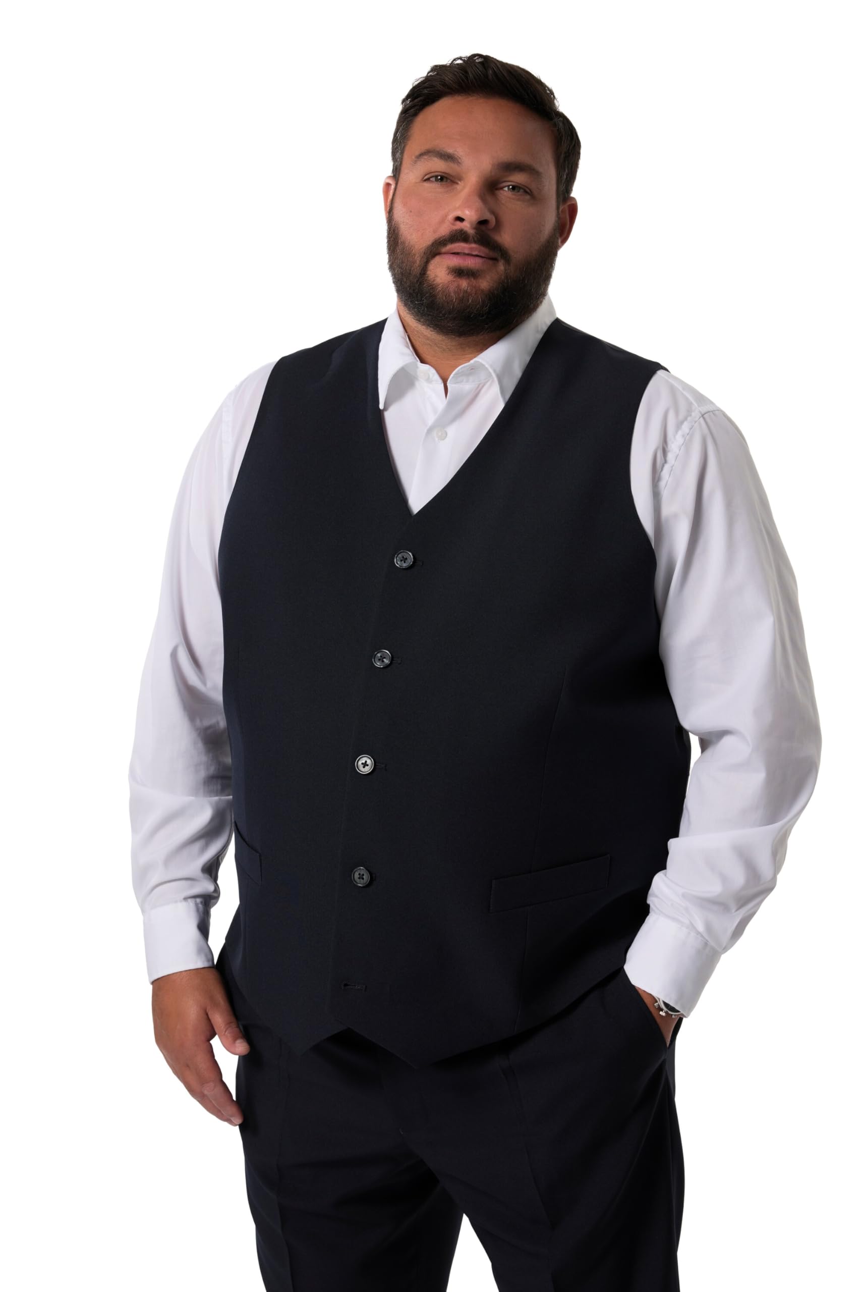 Men Plus Herren große Größen Übergrößen Menswear L-8XL Weste, Business, Baukasten, Porto 835067