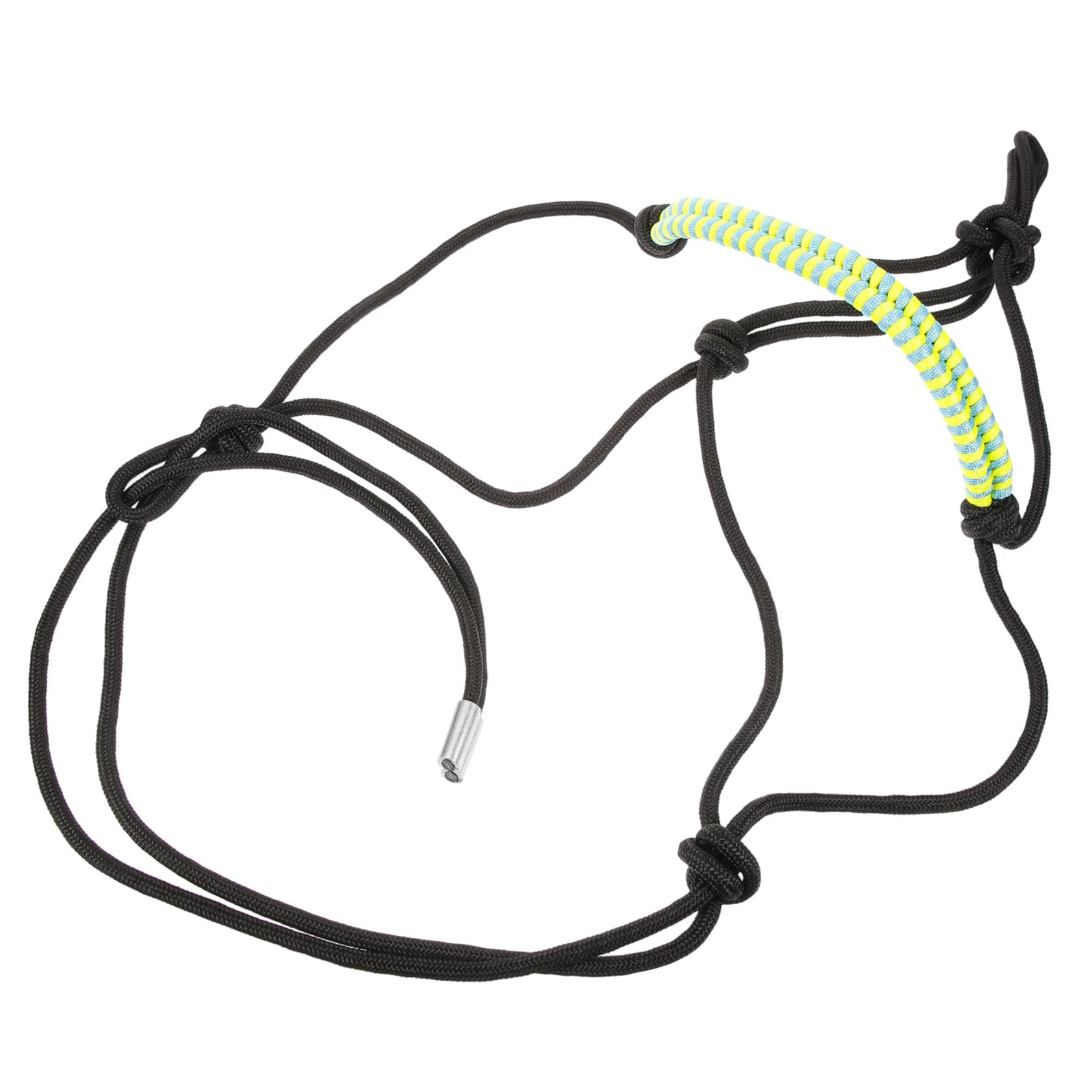 Cabezal de entrenamiento resistente con cuerda multifunción para el control seguro de equinos