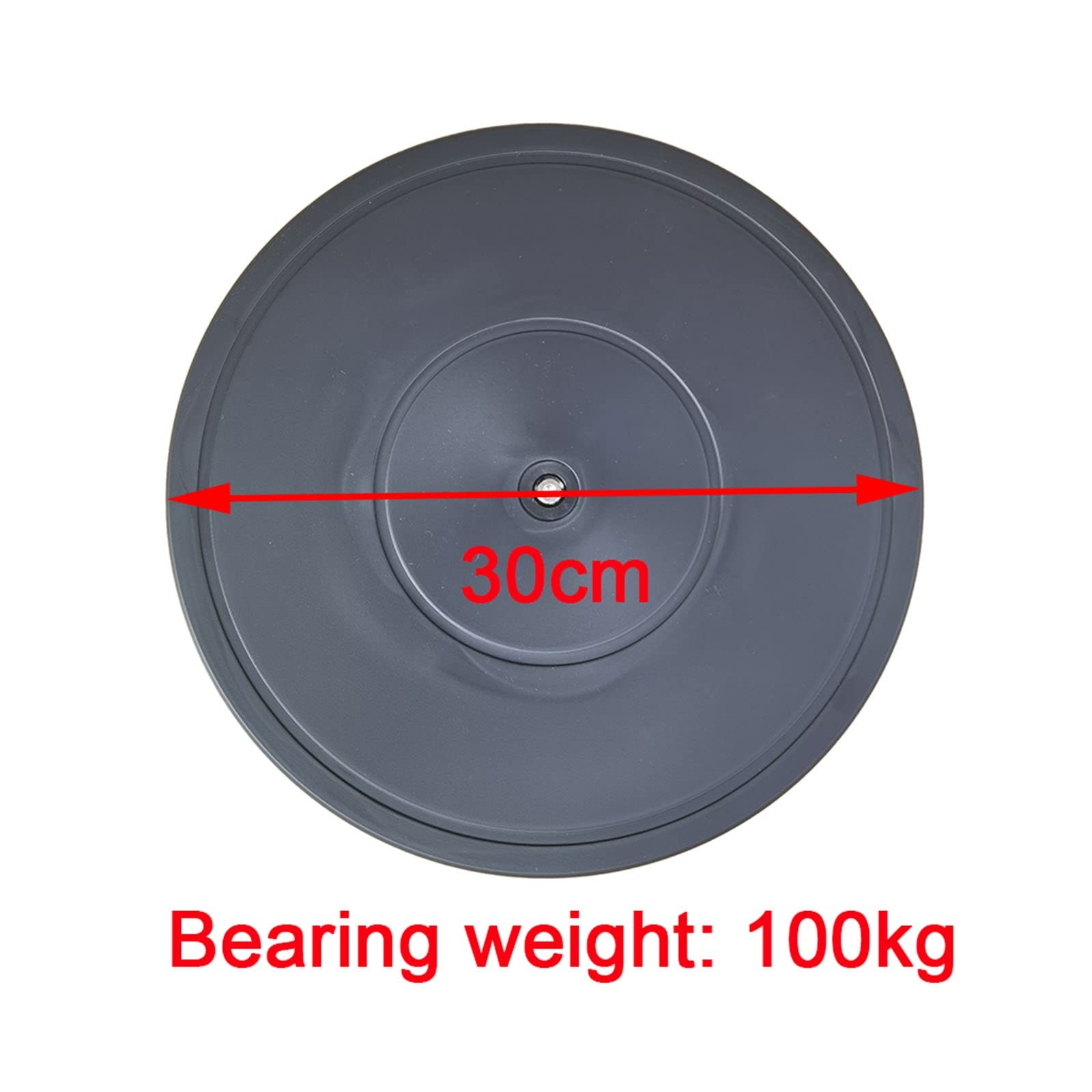 Piattaforma Girevole 360&deg; Manuale - Supporto Rotante Con Cuscinetti A Sfera Per TV, Monitor E Piante