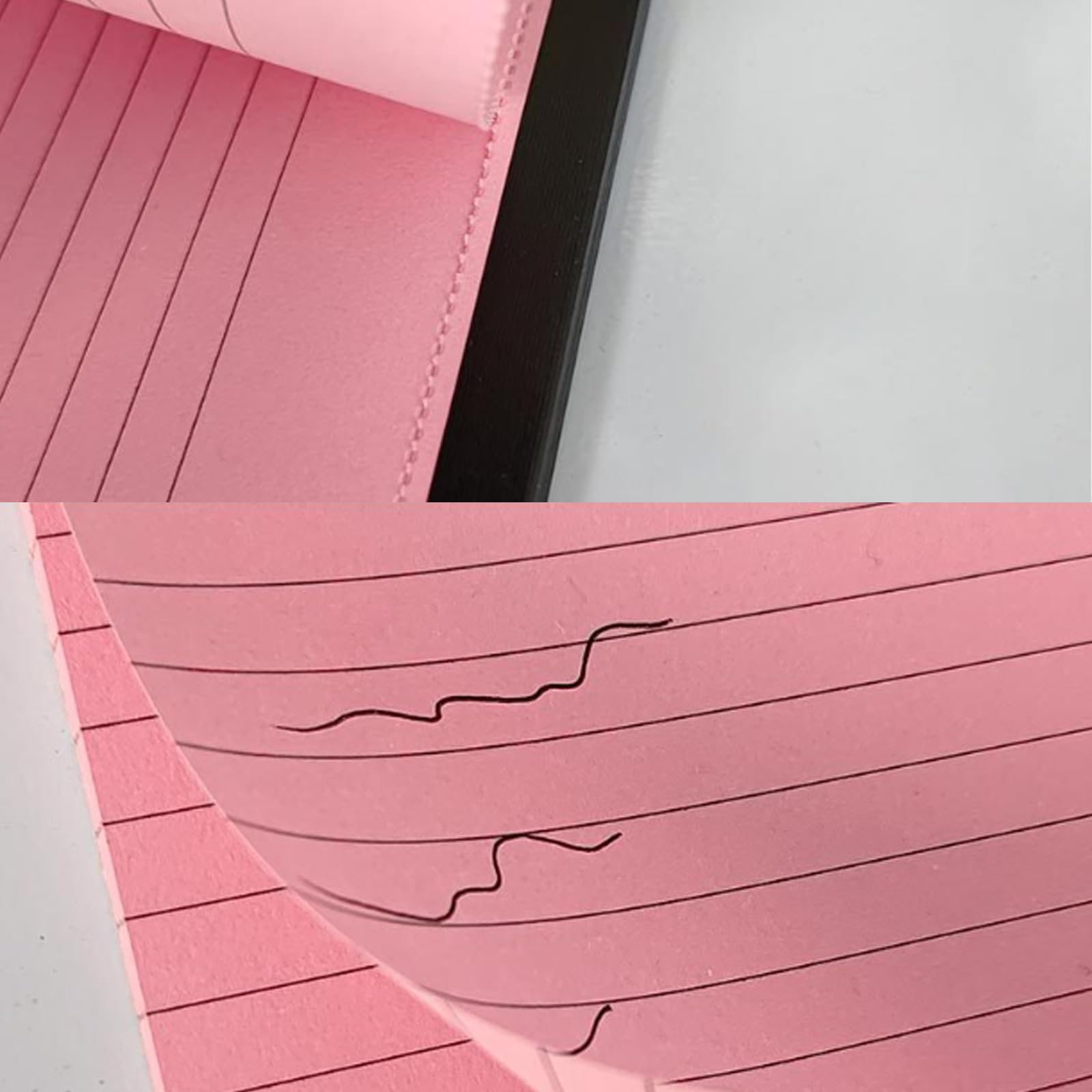Legal Pad A4 Blocco Note 8.5" x 11.65" Carta a Righe Colorata 50 Fogli per Ufficio Scuola Casa