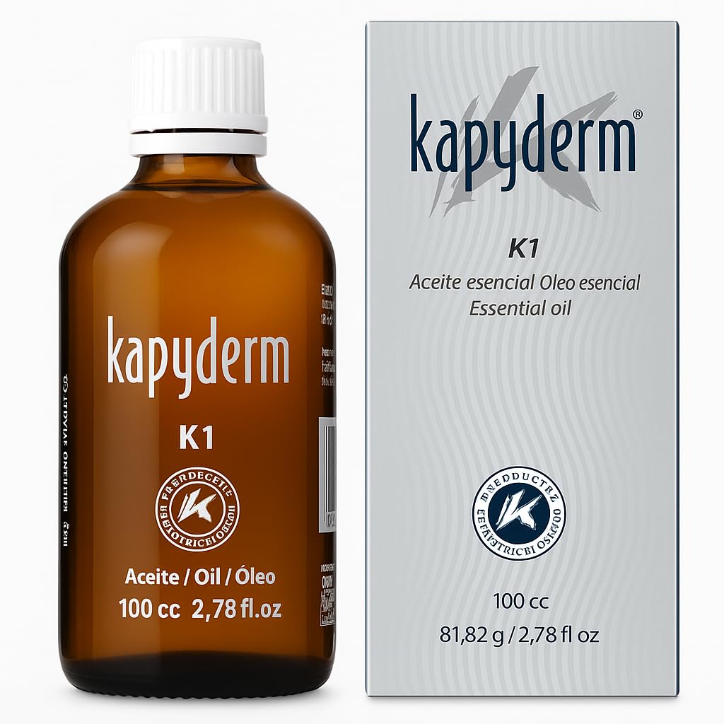 Antigrasa K1 profesional solución capilar 100 ml que ayuda a purificar el cuero cabelludo y equilibrar piel seborreica, ideal para cabello graso con caspa y exceso de sebo