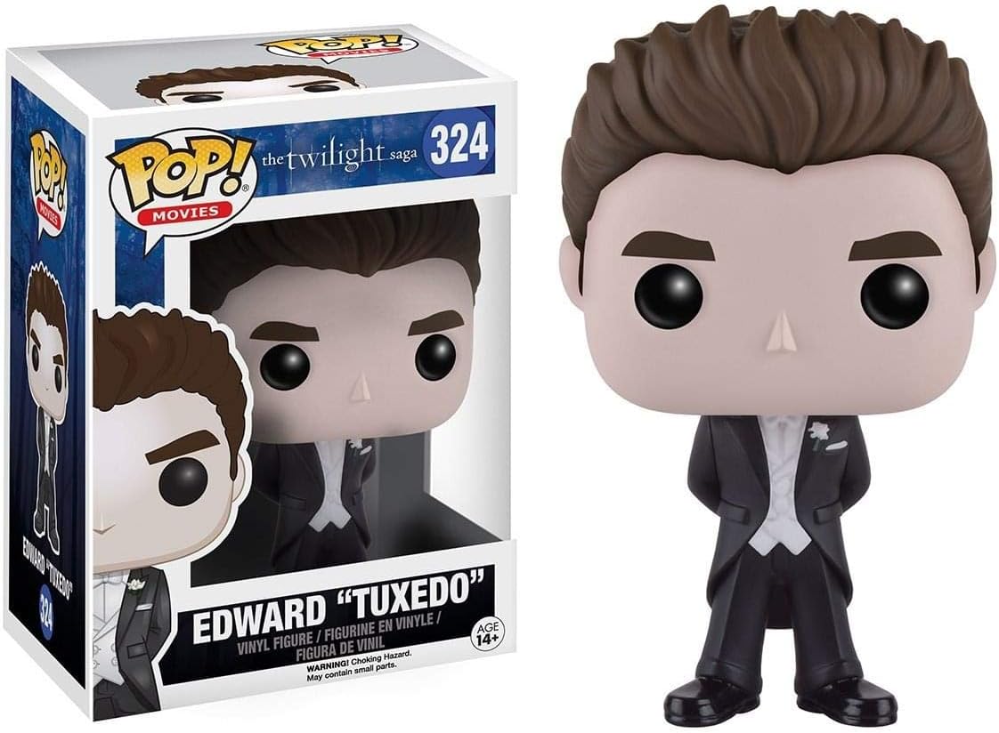 Funko POP Movies: Twilight - Edward Cullen (Tuxedo) Action Figure