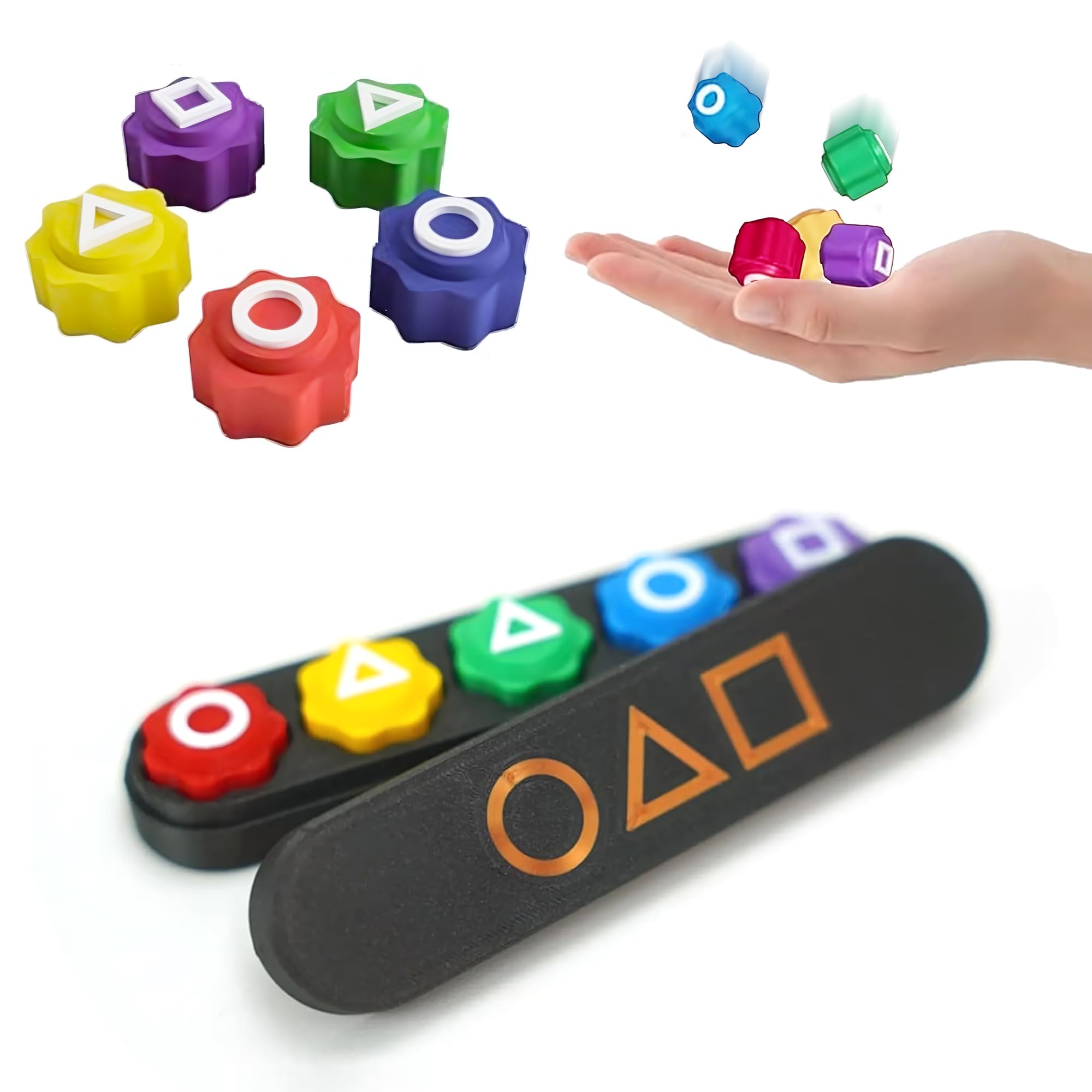 Axinyijia Jeu Gonggi 2025 – Set Complet 14 Pièces Osselets Coréens Traditionnels Avec Jebi, Chagi, Ddakji, Jack Stone, Idéal Enfants & Adultes